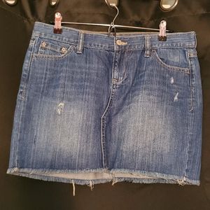 Old Navy denim miniskirt 8